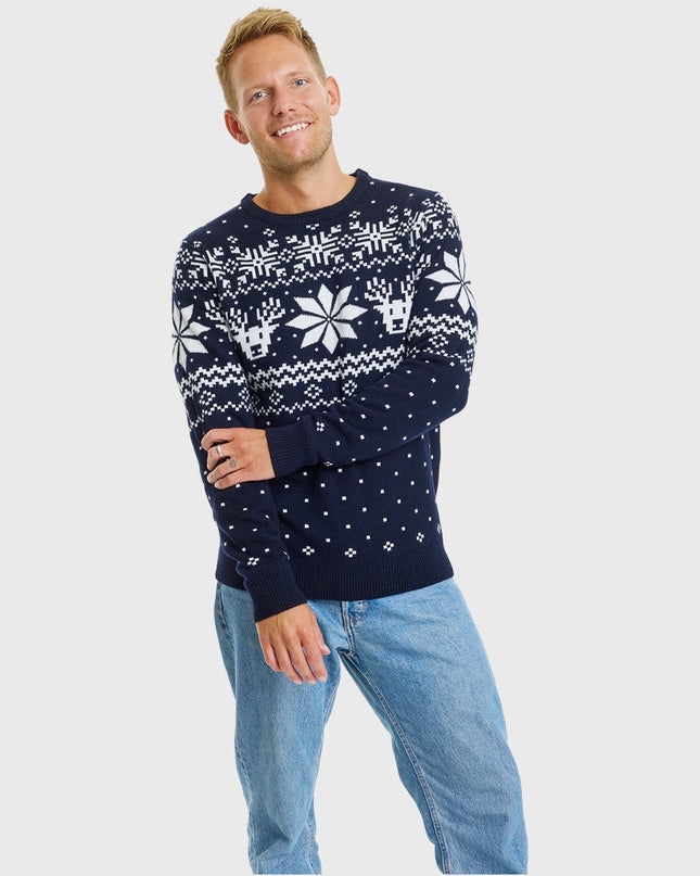 Merino Men's Christmas Sweater for Seasonal Style