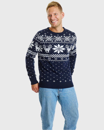 Merino Men's Christmas Sweater for Seasonal Style