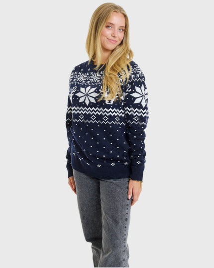 Merino Women's Christmas Sweater for Holiday Warmth
