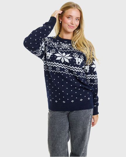 Merino Women's Christmas Sweater for Holiday Warmth