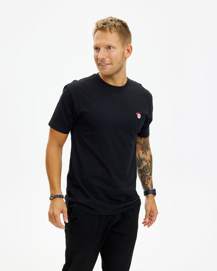 Black Santa Claus T-shirt for Men