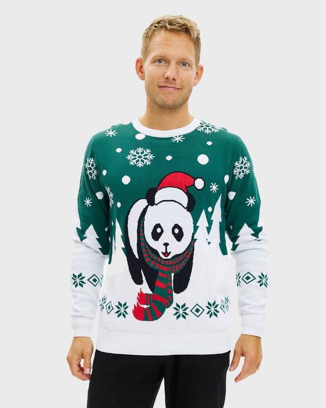 Pandaens Men's Christmas Sweater