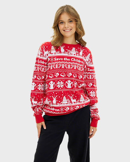 Save the Children Women's Christmas Sweater