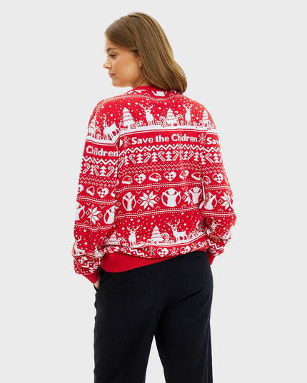 Save the Children Women's Christmas Sweater
