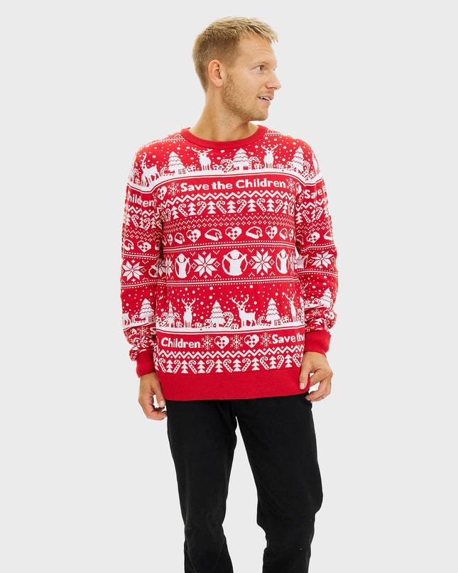 Save the Children Men's Christmas Sweater
