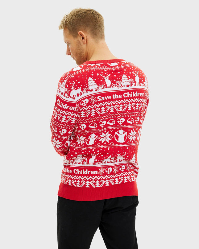 Save the Children Men's Christmas Sweater