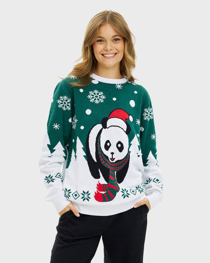 Pandaens Women's Christmas Sweater