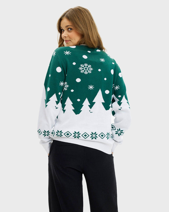 Pandaens Women's Christmas Sweater