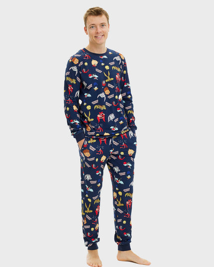 Looney Tunes Christmas Pajamas for Men