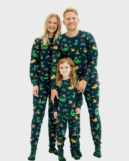 Dino Christmas Pajamas for Men