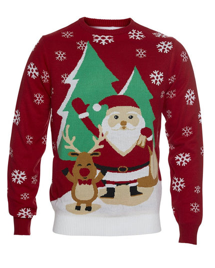 Popular Folk Christmas Sweater for Kids