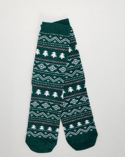 Green Christmas Socks - Perfect Holiday Gift