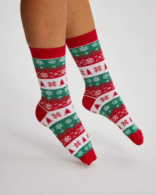 Red and Green Christmas Stockings