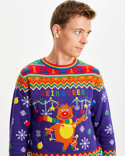 Reinqueer Christmas Sweater - Men