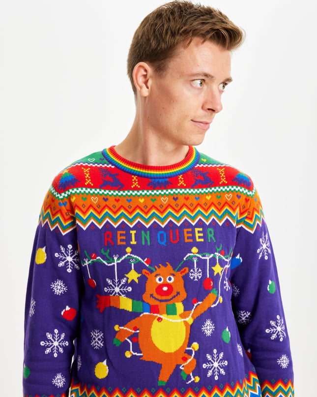 Reinqueer Christmas Sweater - Men