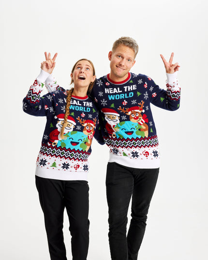 Hel Verden Sweater til Mænd