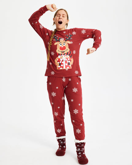 Christmas Pajamas Love Rudolph for the Family