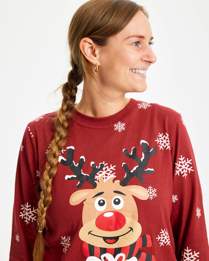 Christmas Pajamas Love Rudolph for the Family