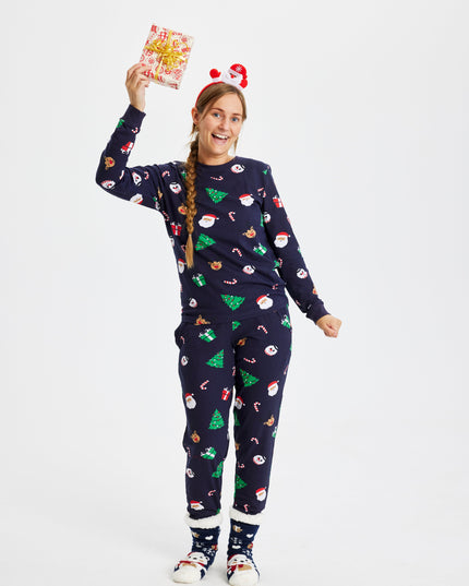 Pijamas Navideños Lindos para Mujeres