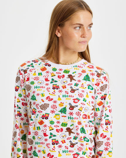 White Christmas Pajamas for Women