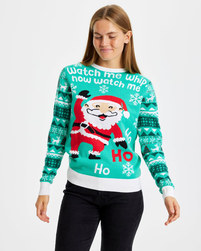 "Watch Me Whip" Christmas Sweater for Women - Popular Choice