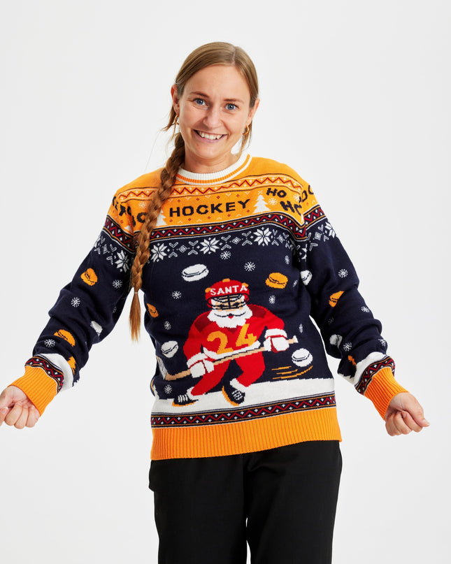 Limited Edition Hockey Christmas Sweater for Women