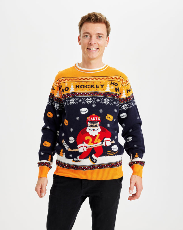 Limited Edition Hockey Christmas Sweater for Men