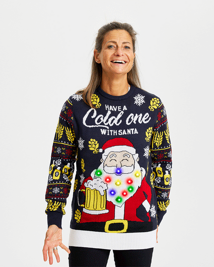 Have A Cold One With Santa Sweater for Women