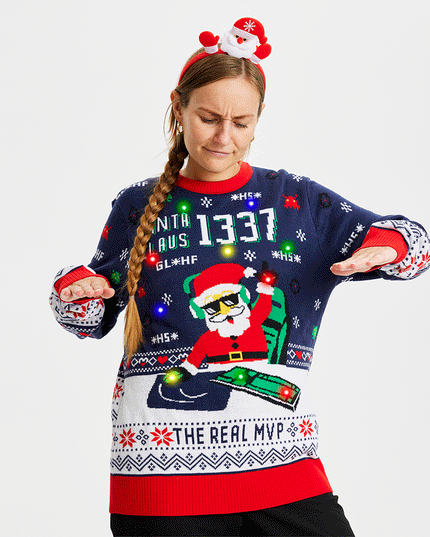The Real MVP Women's Christmas Sweater