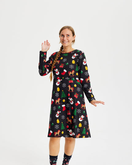 Black Christmas Dress