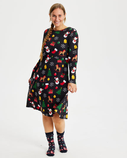 Black Christmas Dress