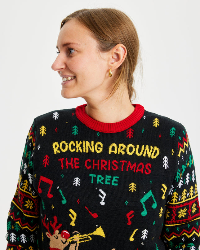 Rocking Around the Christmas Tree Sweater for Women