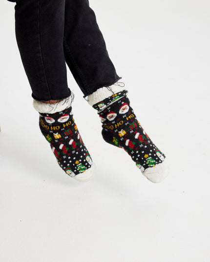 Cozy Christmas Socks - Design 11
