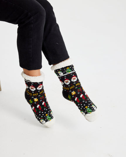 Cozy Christmas Socks - Design 11