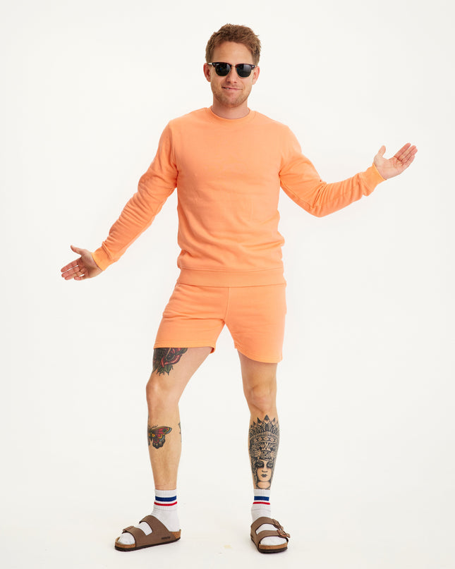 Summer Peach Loungewear Set for Warm Days