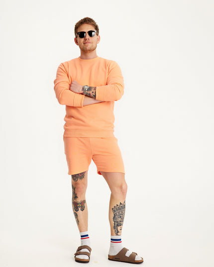 Conjunto de ropa de casa de durazno de verano para días cálidos