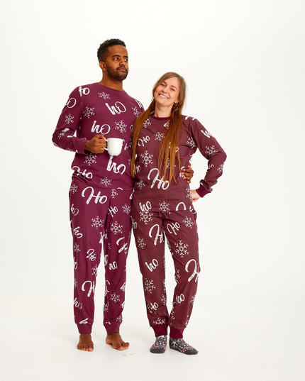 HO HO HO Christmas Pajamas - Women