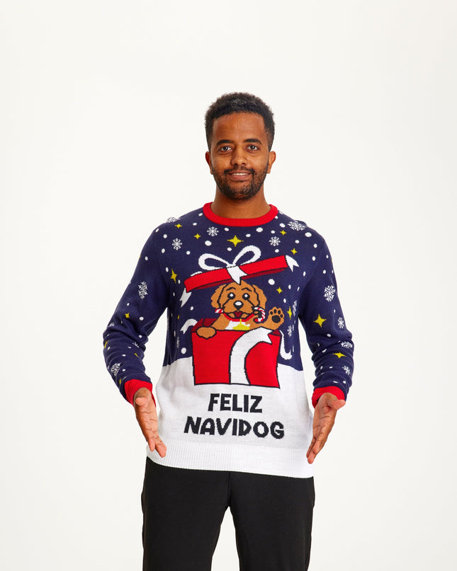 Feliz Navidog Christmas Sweater for Men - Bestsellers