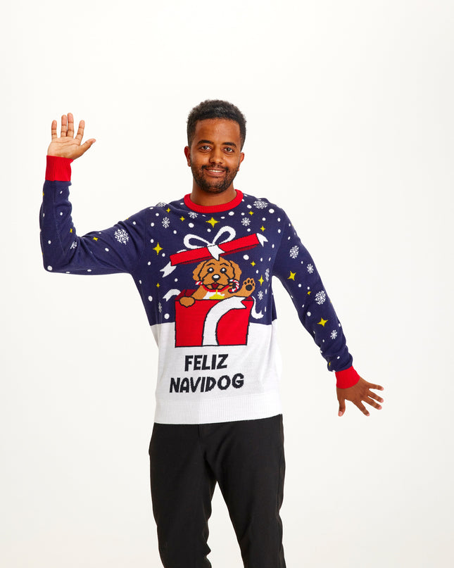 Feliz Navidog Christmas Sweater for Men - Bestsellers
