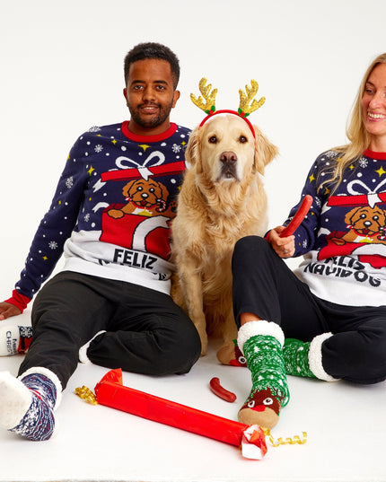 Feliz Navidog Christmas Sweater for Men - Bestsellers