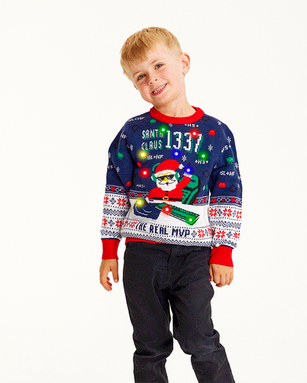The Real MVP Christmas Sweater - Kids
