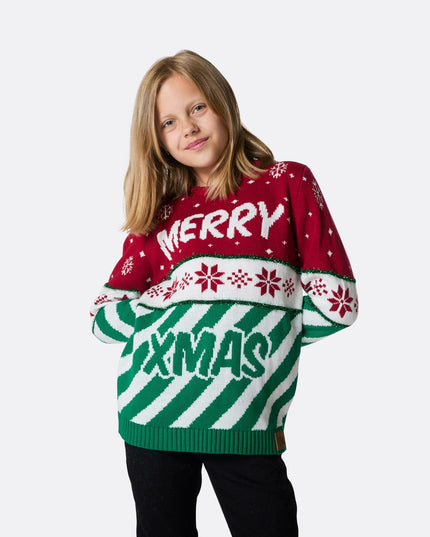 Kids' Merry Xmas Christmas Sweater