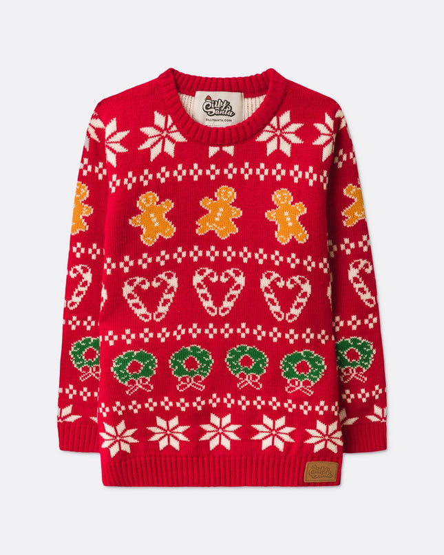 Kids' Family Red Christmas Sweater