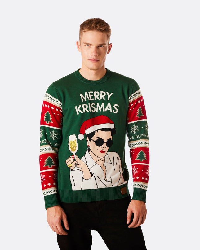 Men’s Merry Krismas Christmas Sweater