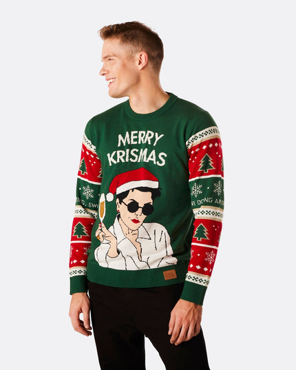 Men’s Merry Krismas Christmas Sweater