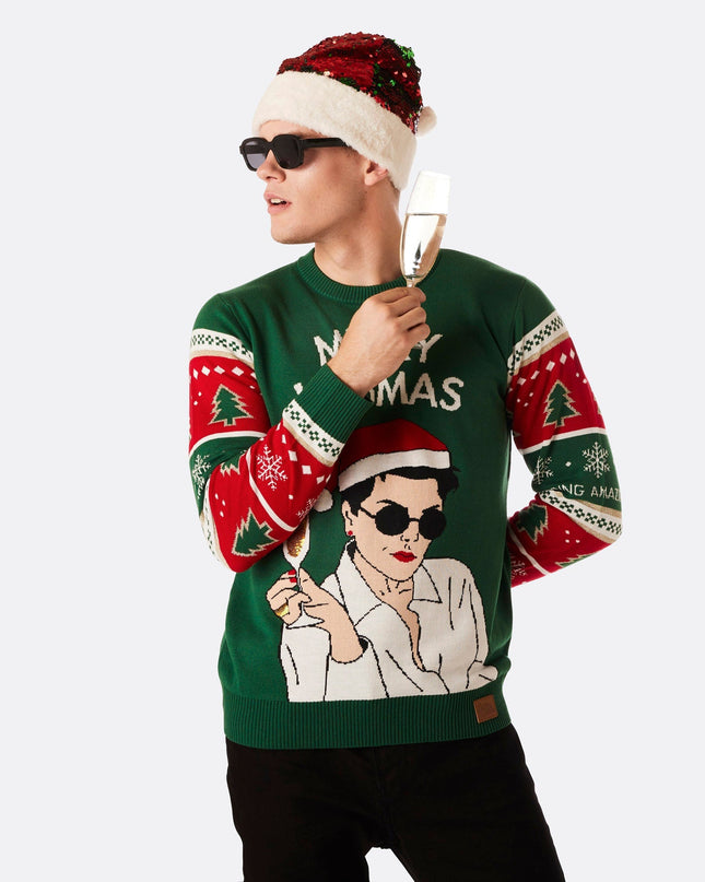 Men's Merry Krismas Holiday Sweater