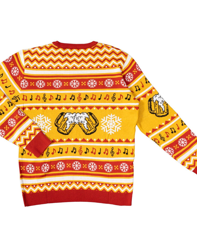 Kenosha Kickers Band Logo Ugly Christmas Sweater