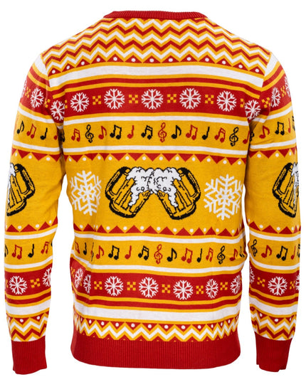 Kenosha Kickers Band Logo Ugly Christmas Sweater
