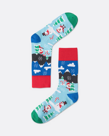Kids' Christmas Socks Gift Box (3-pack)