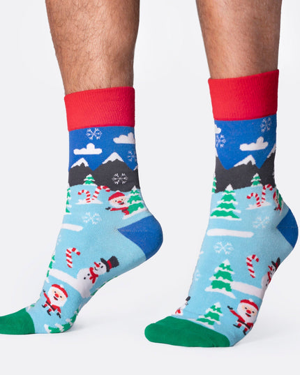 Kids' Christmas Socks Gift Box (3-pack)